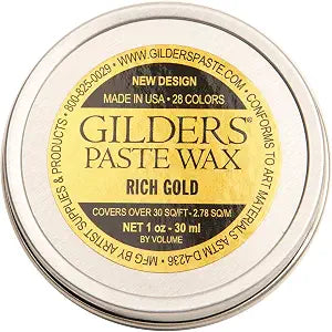 GP-RG27 Baroque Art Gilders Paste, 1 Ounce, Rich Gold