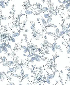 Adhesive Shelf Liner,Light Blue Textured Floral Contact Paper for Cabinets,Vinyl Film Decorative Drawer Liner for Bedroom Dresser Sticker (Light Blue, 17.3 inch x 118 inch)