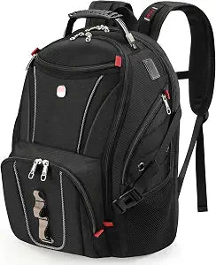 star cloud 17 Inch Travel Laptop Backpack,Business Tech Backpack with USB & Type-C Charging Port,180TSA Friendly Travel College Work Backpack with Multiple Organizer Pockets for Men
