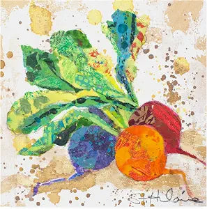 Trademark Fine Art Veggie Splash I by Elizabeth St. Hilaire, 18x18