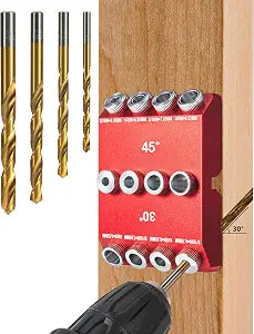 304590 Angle Drill Guide Jig for Straight or Angled Holes