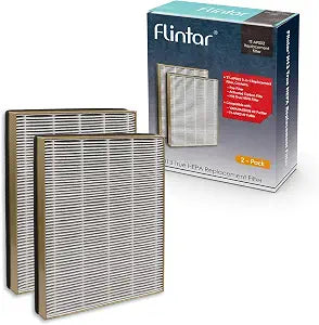 TT-AP002 Replacement Filter, Compatible with Tao Tronics TT-AP002 Air Purifier and VAVA VA-EE008 Air Purifier, 2-Pack