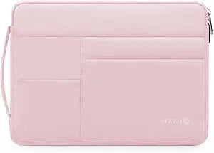 HYZUO 13.3-14 Inch Laptop Case Sleeve Bag for MacBook Pro 14 M5, Pale Pink