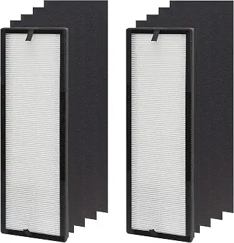 NEA-F1 True HEPA Replacement Filter, Compatible with Eureka NEA120 Air Purifier and Toshiba Air Purifier CAF-W36USW, 2-Pack