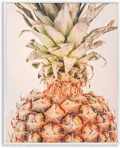 Tropical Pineapple Photography, 16 x 20 Inch Framed Gicle Print