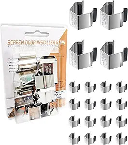 NACETURE Screen Retainer Clips for Window & Door Screens, 20 Pack
