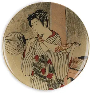 THOMAS PAUL S/4 Kyoto Style B Melamine Dinner Plate, Multi, MM176