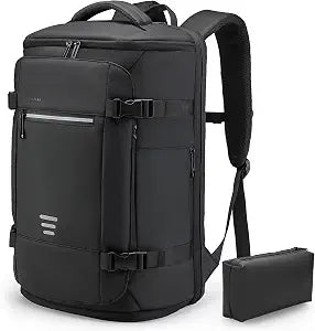 Travel Laptop Backpack Lightweight Carry-on Water-Resistant Rucksack Flight Approved 30L Business Backpack Fits 17.3 inch Laptop with a Gift Bag