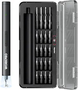 WORKPRO 20-in-1 Mini Electric Screwdriver Set, Precision Screwdriver Set