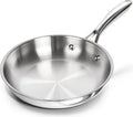 MICHELANGELO Stainless Steel 8 Inch Frying Pan, Small Skillet