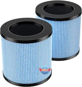 POMORON OFFICIAL MJ002H Filter Replacement, MJ002H-RF, Blue(2 Pack)