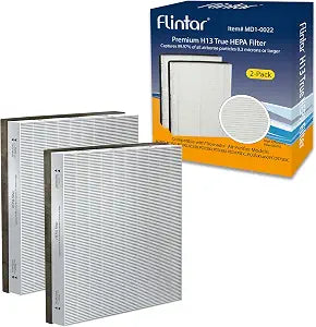 MD1-0022 Replacement Filter, Compatible with Vornado Air Purifier Model AC300, AC350, AC500, AC550, PCO200, PCO300, PCO375DC, PCO500 and PCO575DC, 2-Pack