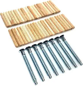 ReplacementScrews Hardware Kit Compatible with IKEA KALLAX (2x4) 202.758.85