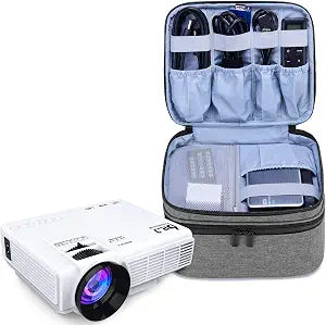 LUXJA Carrying Bag Compatible with DR.J Mini Projector, Gray