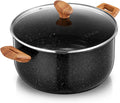D.Perlla 9 Quart Large Stock Pot with Lid, Nonstick Induction Soup Pot