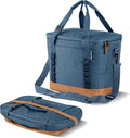CleverMade Tahoe Collapsible Cooler Bag, Medium Travel Cooler, Ocean