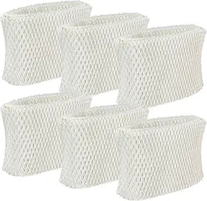 WF2 Humidifier Filter Replacement for Vicks Sunbeam Honeywell, 6 Pack