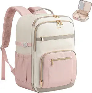 HOTOR Travel Backpack Women Flight Approved Essentials 13"x7.9"x17.3"