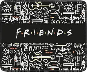 Friends Merchandise Mouse Pad, Computer or Gaming Mousepad, for Coworkers