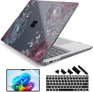 Batianda Artistic Case for Microsoft Surface Laptop 15 inch, Leaves