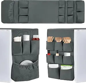 Biubee 55" x 13" Mini Fridge Organizer for College Dorm Room Essentials
