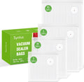 Syntus 40 Pcs Reusable Vacuum Sealer Bags for Food, S+M+L+XL