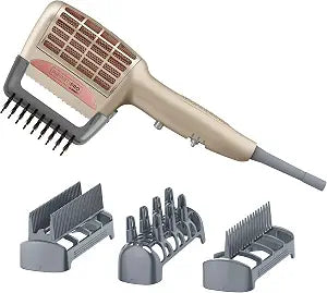 INFINITIPRO BY CONAIR 4-in-1 Frizz Free Styling Hair Dryer, 1875W Hair Dryer and 4 Attachments