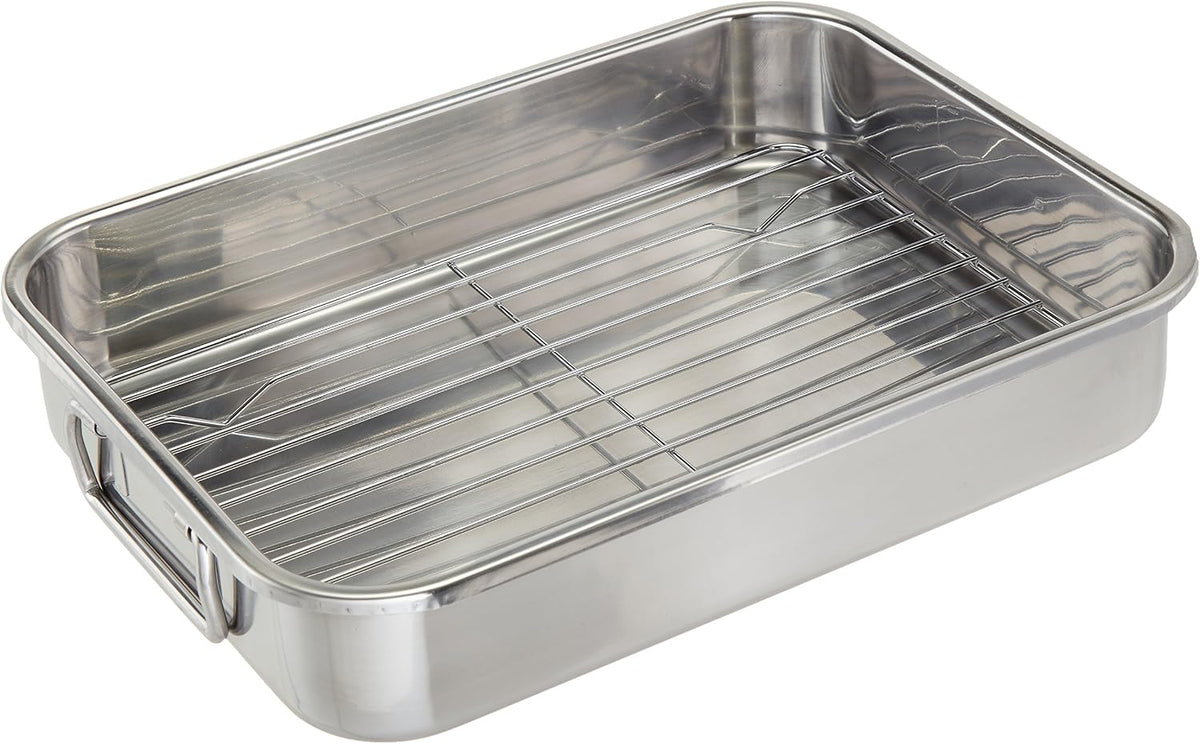 ExcelSteel 591 Roasting Pan, Stainless
