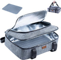 Insulated Casserole Carrier for Hot or Cold Food with Heat-Resistant Mat