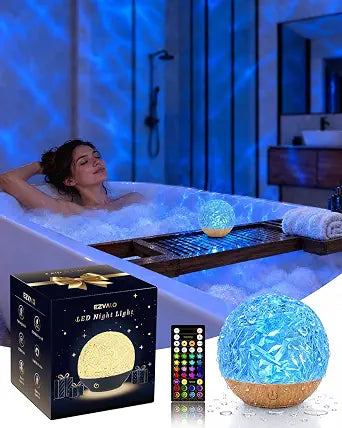 EZVALO Waterproof Shower Lamp, LED Shower Light for Inside Shower