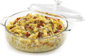 Libbey Baker's Basics Round Glass Casserole Dish with Lid