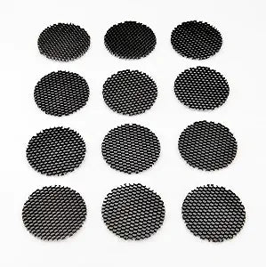 Honeylite MR16 Louver (12-Pack)  Aluminum Honeycomb Anti-Glare Insert  Low-Reflective Flat Black Finish  Reduces Hot Spots  Made in USA