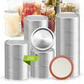 200Pcs 70MM Regular Mouth Mason Jar Canning Lids