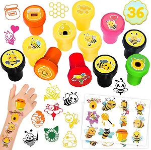 36PCS Bee Party Favors, Honey Bee Themed Birthday