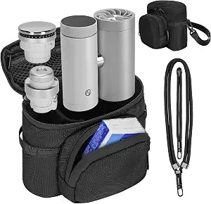 Carrying Case Compatible with Shark Chill Pill Accessories, Black