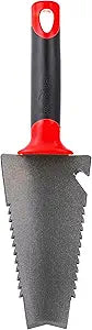 Root Slayer 16011 Heavy Duty Garden Trowel, Red