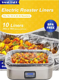 SMARTAKE Electric Roaster Liners for Instant Cleanup, 18 x 34 Inch