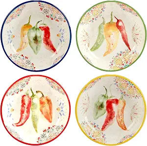 Certified International Sweet & Spicy 40 oz. Soup/Cereal Bowls, Set of 4