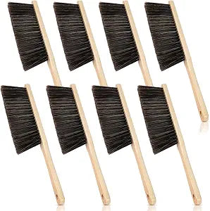 Tioncy 8 Pieces Wooden Dust Brush Bulk Hand Broom Bench Brush