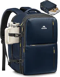 MATEIN Personal Item Backpack 18x14x8, Expandable Underseat Travel Backpack