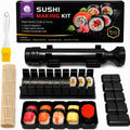 FUNGYAND Sushi Making Kit with Bazooka Roller, Cutting Mold and Bamboo Mat