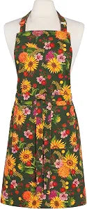 Now Designs Sunflower Splendor Cotton Chef Apron, 28 x 32inch