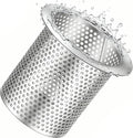 1 Pcs Commercial Floor Drain Strainer, 4" Diameter X 4" Tall