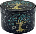 3 Inches 4 Pieces Premium Herb Grinder - Aluminium Large Spice Grinder with Pollen Catcher, Comes with Pollen Scraper
