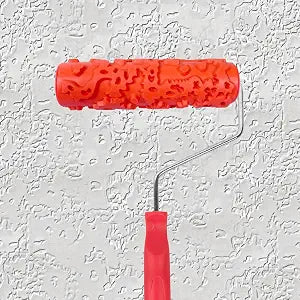 7" Texturing Roller, Patterned Textured Paint Roller, Drywall Texture Tool