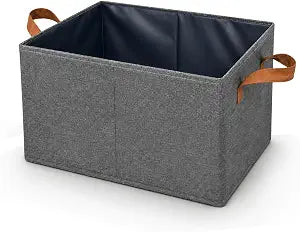 1 Pack Large Fabric Storage Bin, Foldable Closet Organizer with Handles