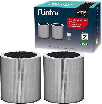 C610 Replacement Filter Z, Made in Taiwan, Compatible with Winix C610 Air Purifier, 1712-0121-00, 3-in-1 H13 True HEPA with Activated Carbon and Pre-Filter, 2-Pack