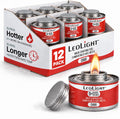 LeoLight Chafing Fuel 12 Pack, 6 Hour Burn, 200 g (7.1 oz)
