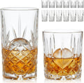 Moretoes Crystal Cocktail Glasses Drinking Glasses Set of 12 Glass Cups
