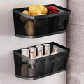 2Pcs Magnetic Spice Rack for Refrigerator, Black Magnetic Shelves